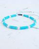 bransoletki z kamieni naturalnych Larimar i perły Bransoletka 4