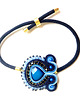 bransoletki soutache Elegancka sutaszowa bransoletka BLUE 1