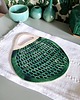 deski do krojenia i tace Podstawka ceramiczna zielona 1