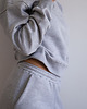spodnie dresowe damskie Spodnie light grey z bawełny organicznej 6