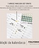 kalendarze i plannery Planer ścienny z naklejkami 2027 - Polskie Święta, Niedziele Handlowe 42x60 c 7