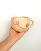 kubki Ceramiczny ręcznie robiony kubek Crochet Lover 1