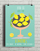 plakaty Cytryny - plakat kuchenny art giclee 3