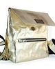 plecaki Mały EKO plecak z papieru Small Backpack złoty 2