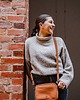 torby na ramię Torebka wegańska - skóra wegańska z kukurydzy - cognac 3