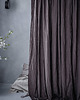 zasłony Zasłona z Miękkiego Lnu Stonewashed - charcoal 2