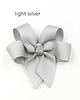 ozdoby do włosów dla dzieci Spinka do włosów kokarda Paola light silver 2