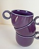 kubki i filiżanki Filiżanka, 220 ml  vintage retro [fioletowa] 1
