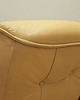 fotele Fotel skórzany żółty, duński design, lata 60, produkcja: Dania 9
