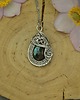 wisiory Wisiorek oryginalny labradoryt wire wrapping 2