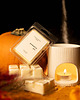 świeczniki i świece Wosk Sojowy zapachowy do kominka Pumpkin Pie 2