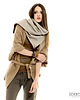 szale damskie Szal, Komin, Tuba, Etola - Tweed Camel 4