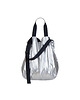 torby XXL Srebrna torba shopper TWIN Silver moora x CZAJKOWSKI 1