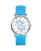zegarki damskie Zegarek  mały - Ryby - silikonowy, niebieski 1