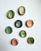 akcesoria różne Kamień antystresowy, worry stone, gładzik, kciukowiec 3