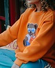 bluza bez kaptura damska Bluza  oversize Aperol Teddy 6