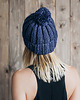 czapki damskie Zawijas-navy blue 1