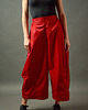 spodnie męskie Czerwone szerokie spodnie 1