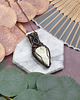 wisiory Miedziany wisiorek wire wrapping z larsonitem #539 3