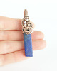 wisiory Wisiorek wire wrapping z lapis lazuli 1
