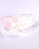 saszetka nerka NERKA SPORTOWA PINK HEXAGON ( różowa ) 2