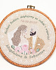 Ślub - inne Haft ślubny w oprawie 20 cm,pamiątka ślubna, podziękowania ślubne 6