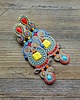kolczyki soutache Qsambara- etniczne kolczyki soutache 4