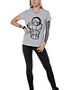 t-shirt damskie T-shirt damski UNDERWORLD Streetball szary 1