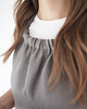 fartuchy kuchenne Lniany fartuszek classic TRUE GRAY 3