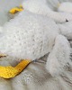 przytulanki dla niemowląt i dzieci Przytulanki gąski - białe maskotki - gęś GOOSE FAMILY 8