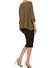 bluzki kimonowe damskie Bluzka khaki YY500217_RAL6007 3
