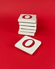 magnesy Ceramiczny magnes, czerwona literka O 2