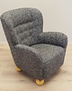 fotele Fotel szary, skandynawski design, produkcja: Dania 5
