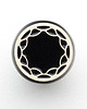 gałki do mebli Ceramiczna gałka do mebli czarna, wz.4 1