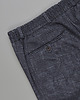 spodnie męskie Spodnie do zestawu lumarzo granatowy slim fit 3