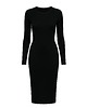 sukienki midi damskie Sukienka czarna YY100189_RAL9005 1