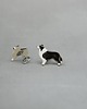 kolczyki ceramiczne Border collie - ceramiczne kolczyki 2