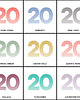 kalendarze i plannery Kalendarz 2020 - plakat personalizowany 40x50 cm 2