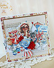 kartki scrapbooking Kobieca kartka urodzinowa, prezent na urodziny "Lighthouse 1" 1