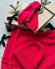rękawiczki damskie Rękawiczki DANDI - Czerwone - handmade 3