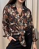 koszule damskie  Bawełniana koszula Bling Nero Leopardo 4