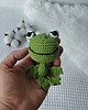 breloki Breloczek żaba, żabka 2