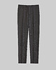 spodnie męskie Eleganckie spodnie męskie cori w kant szary slim fit 2