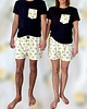 moda - inne Piżama Unisex bawełniana w cytrynki 3