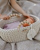 kosze do przechowywania Kosz Mojżesza boho dla lalek organizer na pieluszki  pojemnik na zabawki 20X30 1