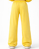 spodnie dresowe damskie Spodnie - 330 GSM   Żółty 2