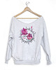 bluza bez kaptura damska You are enough Szary gruby Z 1