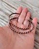 bransoletki wire wrapping Bransoletka miedziana Splot Odwagi 3