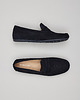 buty męskie Granatowe mokasyny zamszowe F300 2