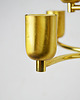 plafony Lampa Leola, lata 80 6